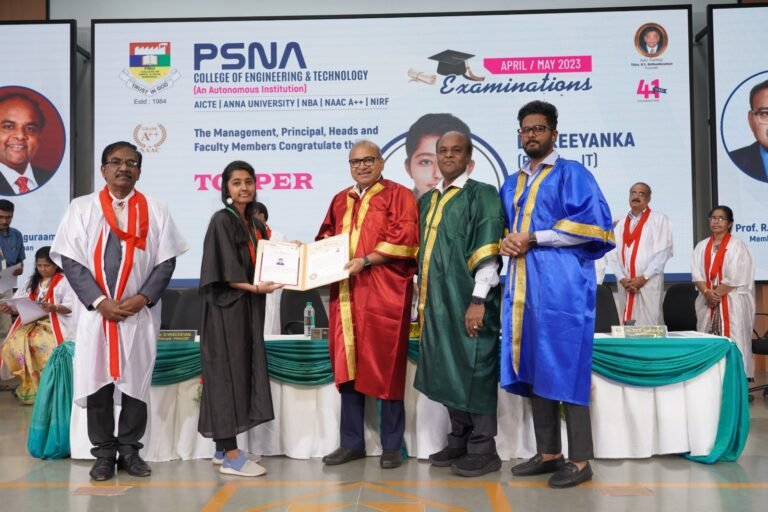 பி.எஸ்.என்.எ பொழியியல் மற்றும் தொழில்நுட்பக் கல்லூரி 36-வது பட்டமளிப்பு விழா.