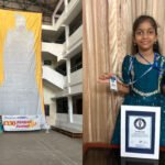 நெல்லை மாணவி 1330 திருக்குறளை கொண்டு 33 அடி உயர கதர் துணியில் ஓவியமாக வரைந்து சாதனை: டிசிபி வேர்ல்ட் ரெக்கார்ட்ஸ் உலக சாதனையாக பதிவு செய்தது....!