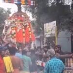 சோழவந்தான் அருகே தென்கரை அகிலாண்டேஸ்வரி சமேத மூலநாதசாமி கோவில் அஷ்டமி சப்பர திருவிழா நடைபெற்றது