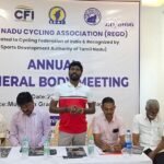 தமிழ்நாடு சைக்கிளிங் அசோசியன் சார்பில் வருடாந்திர மாநில பொதுக்கூட்டம்
