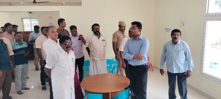 உளுந்தூர்பேட்டை நகராட்சியில் கள்ளக்குறிச்சி மாவட்ட ஆட்சியர் பிரசாந்த் திடீர் ஆய்வு மேற்கொண்டார்