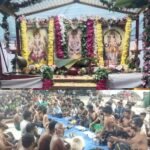 காரியாபட்டி செவல்பட்டியில், ஐயப்பா சுவாமி பூஜை.