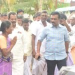 மேலக்கால் ஊராட்சி கச்சிராயிருப்பு கிராமத்தில்மழை நீர் வடிகால் பணிகளை வெங்கடேசன் எம்.எல்.ஏ ஆய்வு.