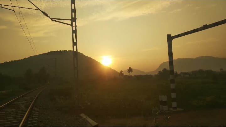 காலை சூரியன் உதயம்
