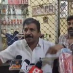 திண்டுக்கல் மேற்கு மாவட்ட பாஜக தலைவர் கனகராஜ் செய்தியாளர்களை சந்தித்தார்.