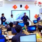 சோழவந்தான் அருகே தனியார் பள்ளியில்தமிழ்மொழி ஆய்வகத் திறப்புவிழா