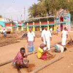 உலகப்புகழ் பாலமேடு ஜல்லிக்கட்டு இரண்டு அடுக்கு பாதுகாப்பு வேலைகள் அமைக்கும் பணி தீவிரம்