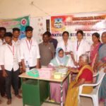 நாட்டு நலப்பணி திட்ட மாணவர்கள் சார்பாக ஆயுர்வேத மருத்துவ முகாம்
