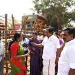 உலகப் புகழ் பெற்ற அலங்காநல்லூர் ஜல்லிக்கட்டு முன்னேற்பாடுகளை அமைச்சர் பி மூர்த்தி ஆய்வு செய்தார்