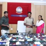 குமரி மாவட்டத்தில் காணாமல் போன செல்போன்கள் கண்டுபிடிக்கப்பட்டு-உரியவரிடம் ஒப்படைப்பு