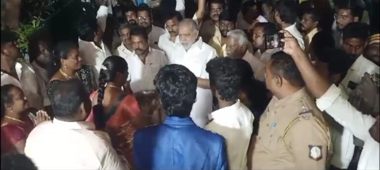 குற்ற சம்பவங்களை தடுப்பதற்காக 42 வது வார்டில் கண்காணிப்பு கேமரா சேவை மையத்தை ஊரக வளர்ச்சித் துறை அமைச்சர் ஐ. பெரியசாமி தொடங்கி வைத்தார்