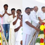 சுதந்திர போராட்ட வீரர், திருவுருவச்சிலை அமைச்சர் திறந்துவைத்தார்.