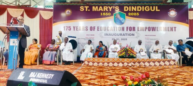 புனித மரியன்னை பள்ளியின் 175 ஆண்டின் தொடக்க விழா