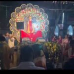 பங்கு திருவிழாவை முன்னிட்டு குழந்தை ஏசு தேர் பவனி.