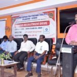 முகம்மது சதக் பாலிடெக்னிக் கல்லுாரியில் வளாக தேர்வு மூலம் 153 மாணவர்கள் தேர்வு.