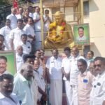 பேரறிஞர் அண்ணா நினைவு நாள் : அதிமுக ஓ.பி.எஸ் அணி சார்பில் மாலை அணிவித்து மரியாதை