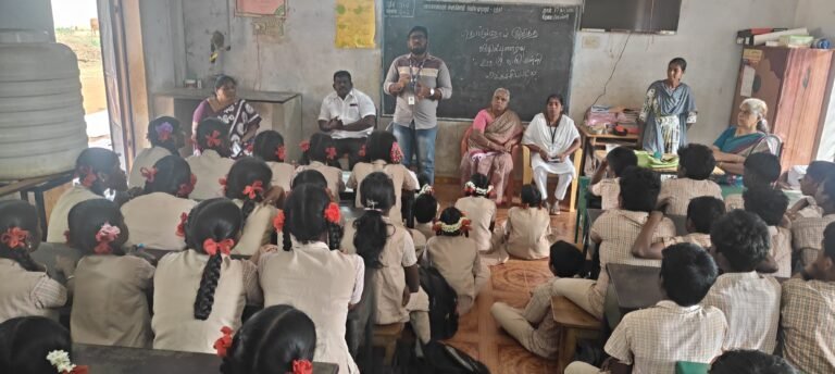 கந்தர்வக்கோட்டை அருகே தொழுநோய் விழிப்புணர்வு.