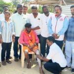 பழனி தைப்பூசத்தை முன்னிட்டு மத நல்லிணக்கத்தை போற்றும் விதமாக ஆயை காயிதே மில்லத் சிறுபான்மை சமூக நல அறக்கட்டளை மற்றும் ஆயக்குடி ஜமாத்தார்கள் சார்பில் இலவச மருத்துவ முதலுதவி முகாம்