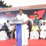 சோழவந்தானில் மத்திய பட்ஜெட்டை கண்டித்து கண்டன பொதுக்கூட்டம் அமைச்சர் மூர்த்தி சிறப்புரை.