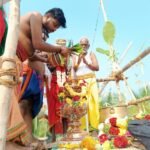 சோழவந்தான் அருகே கருப்பட்டி அருள்மிகு ஸ்ரீ ஐய்யனார் ஸ்ரீ கருப்பண்ணசாமி திருக்கோவில் மகா கும்பாபிஷேக விழா.