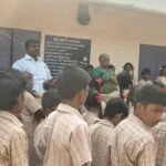 கந்தர்வக்கோட்டை அருகே குடற்புழு நீக்கம் தினத்தை முன்னிட்டு இரத்த சோகை குறித்து விழிப்புணர்வு