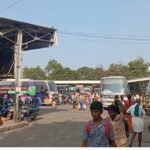 திருமங்கலத்தில் புதிய பேருந்து நிலையம் இல்லாமல் தவிக்கும் பொதுமக்கள் மற்றும் வெளியூர் பயனிகள்.