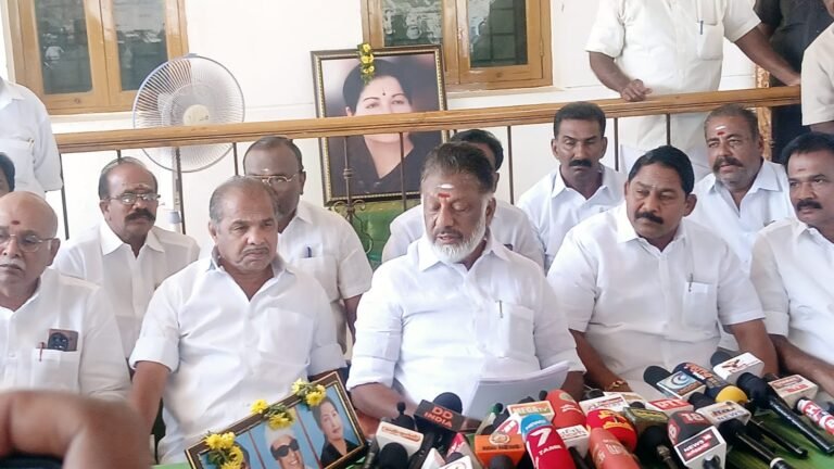 பஞ்சமி நிலத்தை நான் வாங்கவில்லை ஓபிஎஸ் பேட்டி!