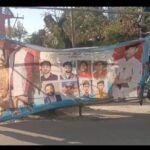 பேனர்களை அகற்றிய உசிலம்பட்டி நகராட்சி.