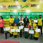 பெண்களுக்கான மாநில அளவிலான வூசு போட்டி நடைபெற்றது