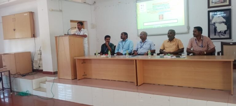 திருவேடகம், விவேகானந்த கல்லூரியில் “உலக தாய்மொழித் திருநாள்“ கருத்தரங்கம்