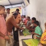 காரத்தொழுவு கிராமத்தில் முன்னாள் முதல்வர் ஜெ.ஜெயலலிதாவின் 77வது பிறந்தநாளை முன்னிட்டு பொதுமக்களுக்கு அன்னதானம் வழங்கிய எம்.எல்.ஏ மகேந்திரன்