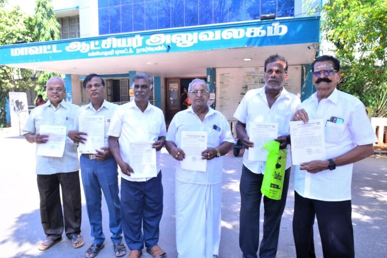 வலம்புரிவிளை உரங்கிடங்கை மாற்ற கோரிக்கை அகில இந்திய தமிழர் கழகத்தினர் ஆட்சியரிடம் மனு