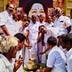 நிலக்கோட்டையில் முன்னாள் முதலமைச்சர் ஜெயலலிதாவின் 77 வது பிறந்த தின விழா 2026 இல் சட்டமன்ற தேர்தலில் தமிழக முழுவதும் அதிமுக வெற்றி பெற பாடுபடுவோம் என உறுதிமொழி.