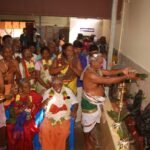 அலங்காநல்லூரில், ஆலய கும்பாபிஷேகம் நடைபெற்றது.