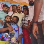 விடுதலை சிறுத்தைகள் கட்சி பிரமுகர் குழந்தைக்கு பெயர் சூட்டுவிழா.