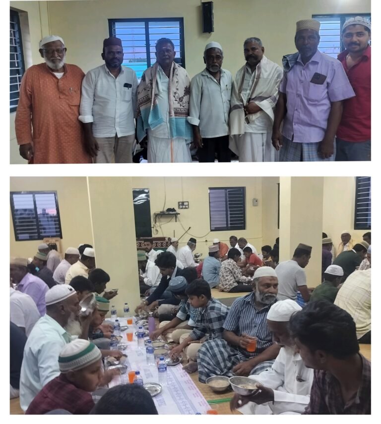 திண்டுக்கல்லில் மத நல்லிணக்க நோன்பு திறக்கும் நிகழ்ச்சி நடைபெற்றது.