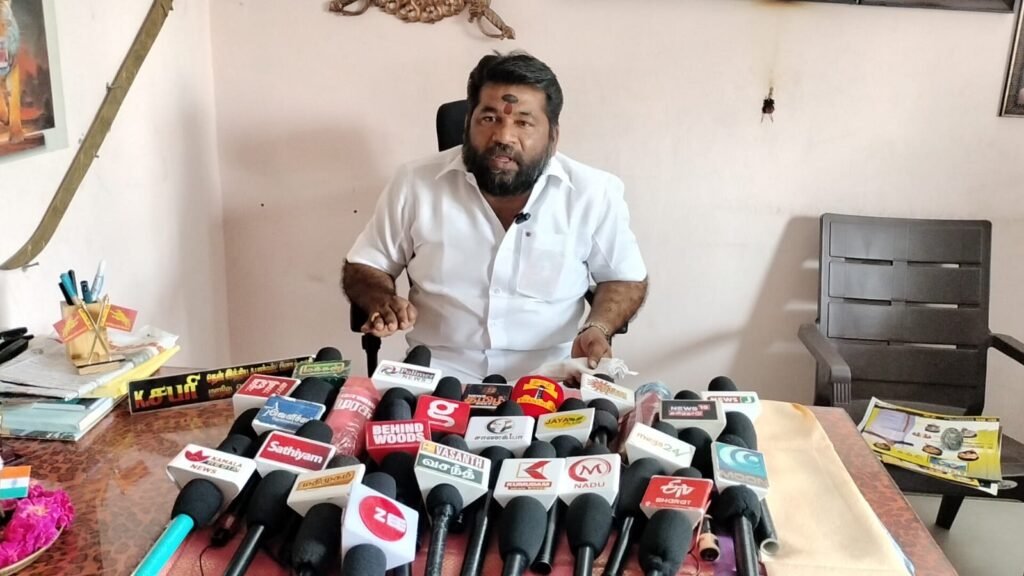 பழனியை வருவாய் மாவட்டமாக அறிவிக்க வேண்டும் தென்னிந்திய பார்வர்ட் பிளாக் மாநில பொது செயலாளர் கோரிக்கை...