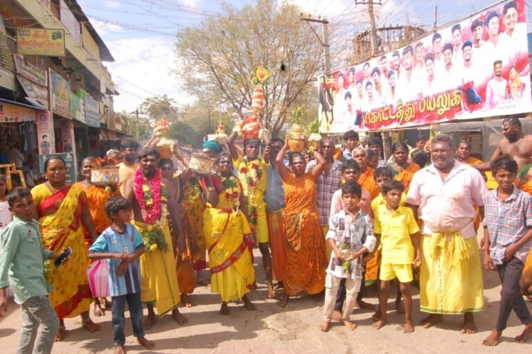 பாலமேடு அருள்மிகு பத்திரகாளியம்மன் மாரியம்மன் கோவில் பொங்கல் திருவிழா நடைபெற்றது.
