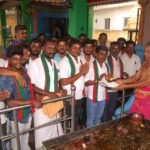 தமிழ்நாடு கொங்கு பேரவைதலைவர் தனியரசு பிறந்த நாளை முன்னிட்டு, சிறப்பு பூஜை அன்னதானம்