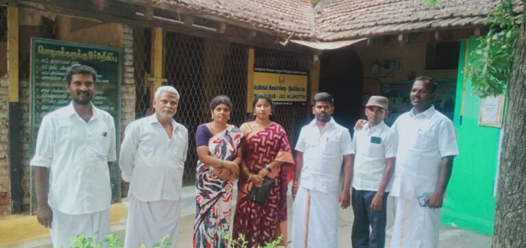 நிலக்கோட்டை மகளிர் சிறைச்சாலையில் உள்ள பா. ஜனதா கட்சி நிர்வாகிகள் சந்திப்பு பெண்களுக்கு பாதுகாப்பு இல்லை என மாவட்ட மகளிர் அணி குற்றச்சாட்டு