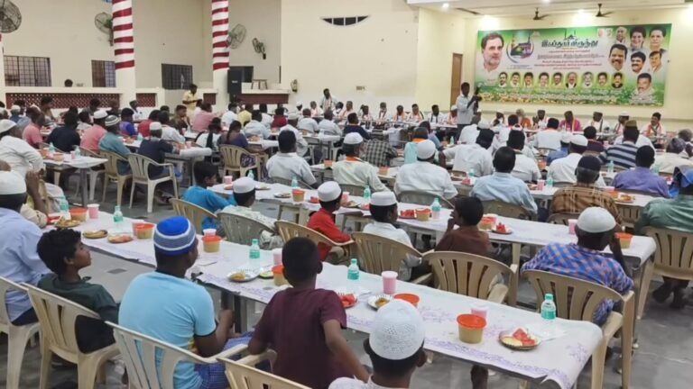 திண்டுக்கல்லில் மத நல்லிணக்க இஃப்தார் விருந்து