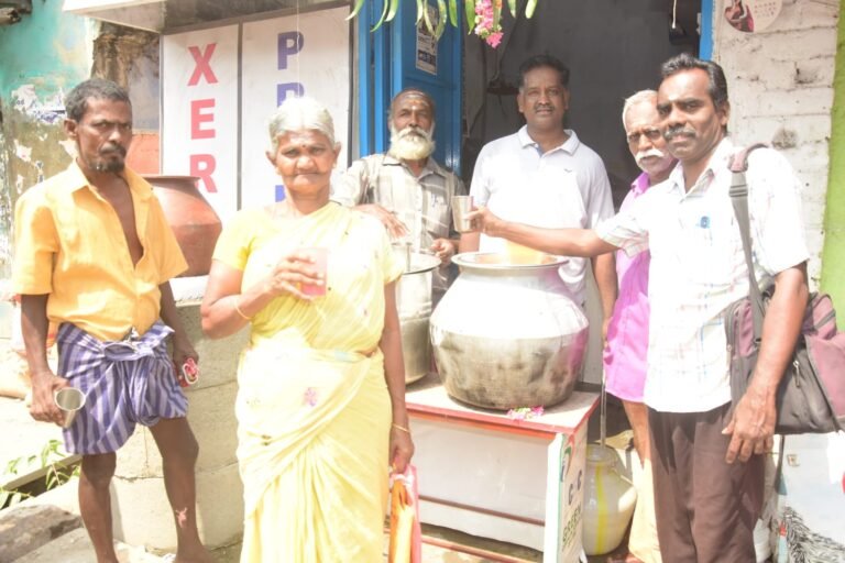 சோழவந்தானில் 60 ஆம் ஆண்டு நீர் மோர் பந்தல் திறப்பு விழா