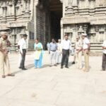 தென்காசி காசி விஸ்வநாதர் கோவில் திருப்பணிகள் தீவிரம். மகா கும்பாபிஷேகத்திற்கு தயாராகும் பக்தர்கள்