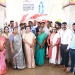 மதுரையில் சுற்றுச்சூழல் மேம்பாடு பிளாஸ்டிக் பாட்டில்கள் துகளாக்கும் இயந்திரம் மேயர் இந்திராணி பொன் வசந்த் துவக்கி வைத்தார்