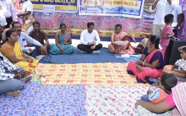 உலக தண்ணீர் தினம்: சிவசைலம் கிராமத்தில் விழிப்புணர்வு நிகழ்ச்சி