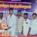 திண்டுக்கல் மாவட்டம் பழனி வட்டம் கோட்டத்துறை பஞ்சாயத்து பெரு ச்சி பாளையத்தில் தமிழக வெற்றிக் கழக கொடியேற்ற விழா மற்றும் நலத்திட்ட உதவிகள் வழங்கும் விழா நடைபெற்றது.