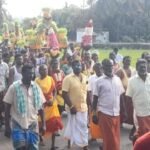 பாலகிருஷ்ணாபுரம் மாயாண்டி கோவில் பங்குனி திருவிழா 500க்கும் மேற்பட்ட பெண்கள் முளைப்பாரி எடுத்து நேர்த்தி கடன்