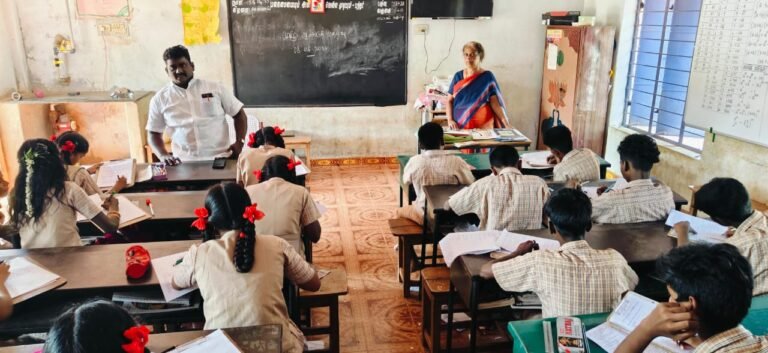 கந்தர்வகோட்டை ஒன்றியத்தில் முழு ஆண்டு மற்றும் மூன்றாம் பருவ தேர்வு தொடக்கம்.