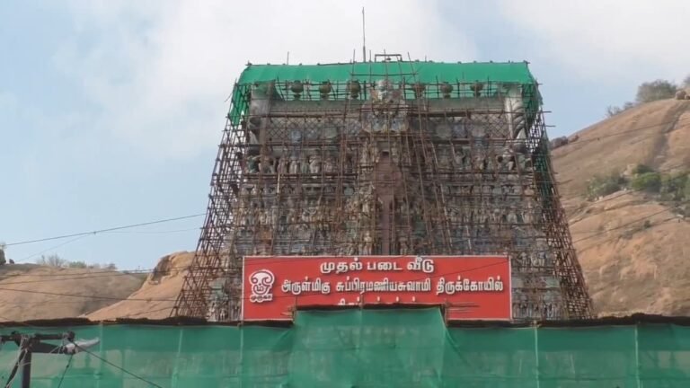 திருப்பரங்குன்றம் சுப்பிரமணிய சுவாமி திருக்கோவிலில் விமர்சையாக நடைபெற்ற பாலாலயம் -ஏராளமான பக்தர்கள் தரிசனம்