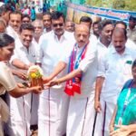 பெரியகுளம் அருகே கள்ளிப்பட்டியில் புரட்சியாளர் அம்பேத்கர் பிறந்தநாள் விழாவை முன்னிட்டு மாபெரும் புத்தகத் திருவிழா மற்றும் ஜெய்பீம் அம்பேத்கர் படிப்பகத்தில் அடிக்கல் நாட்டடினார் தங்கதமிழ் செல்வன் எம்.பி